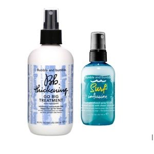 Bumble and Bumble  duo - THICKENING GO BIG TREATMENT & SURF INFUSION